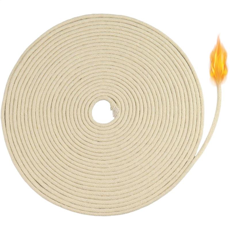 Candle Oil Supplies - Mum yapımı için fitiller 1 rulo/32.81