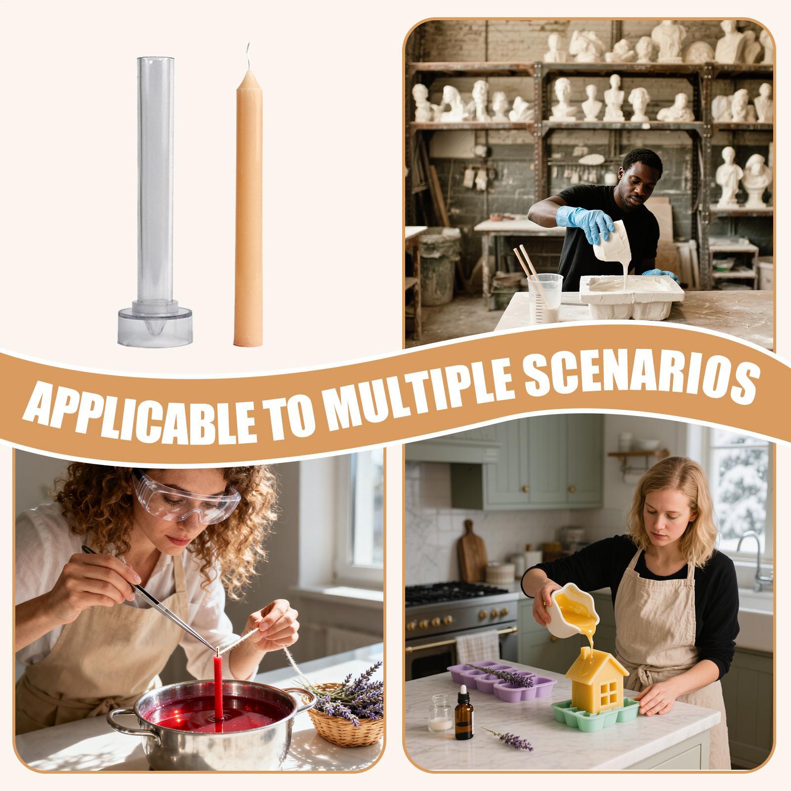 Candle Supplies Beeswax - Mum Kalıbı Konik Balmumu Mum Yapımı