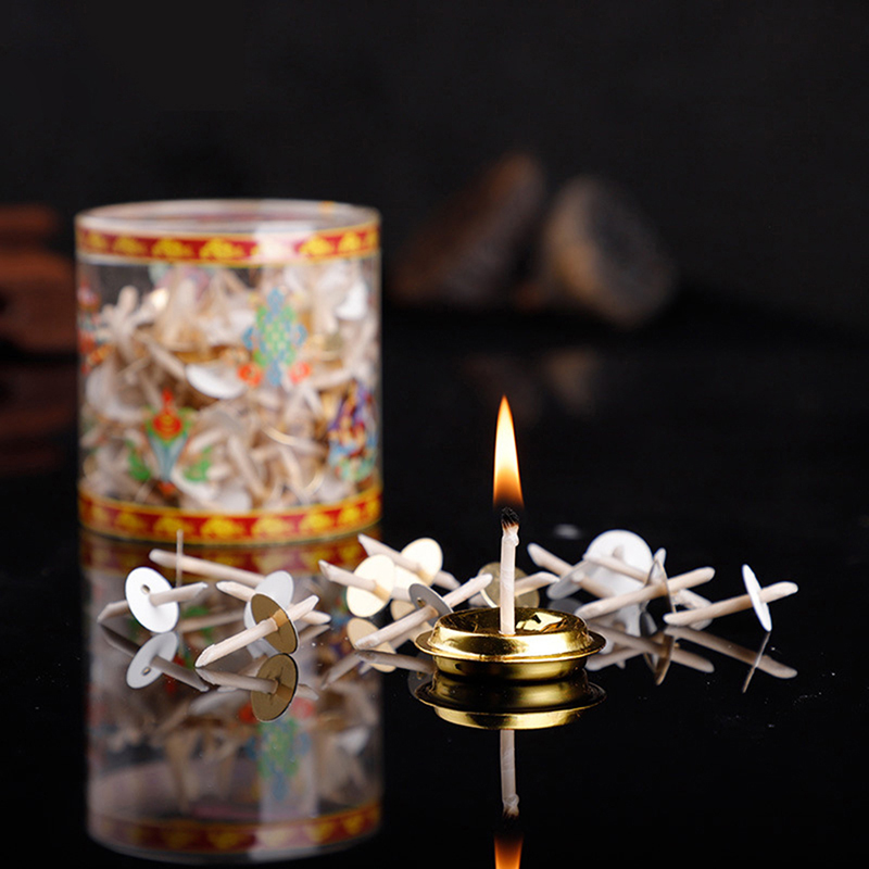 Candle Oil Supplies - 200 adet/kutu gaz lambası fitil yapma