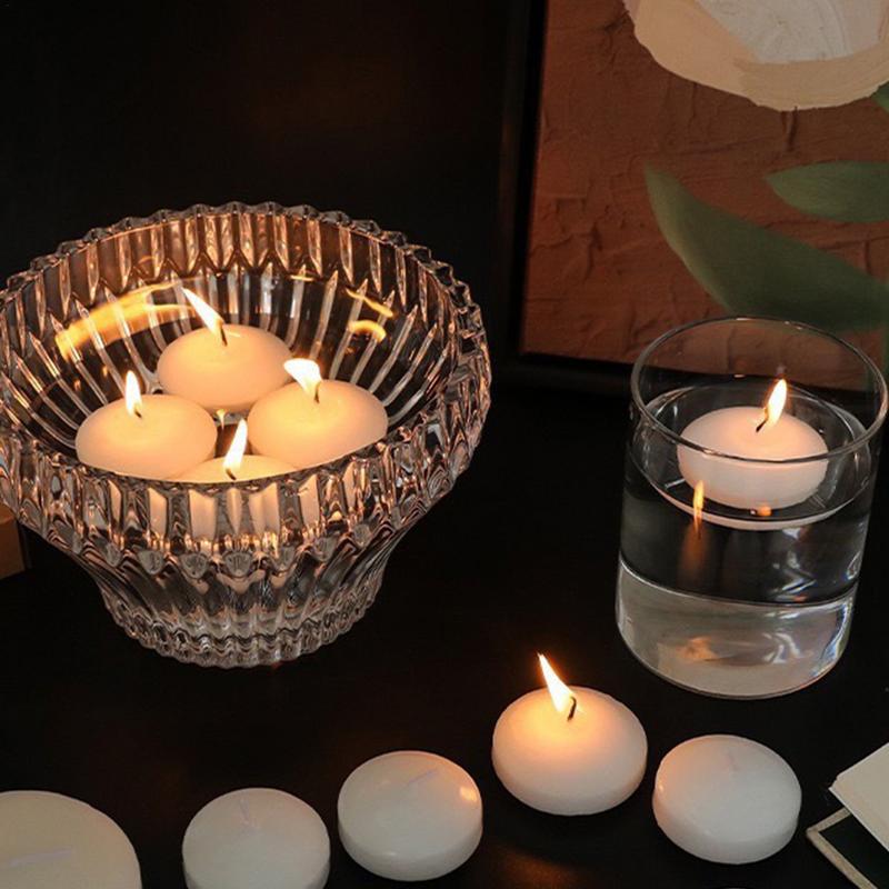 Candle Supplies Beeswax - Yüzer Tealights mumlar havuz partisi düğün