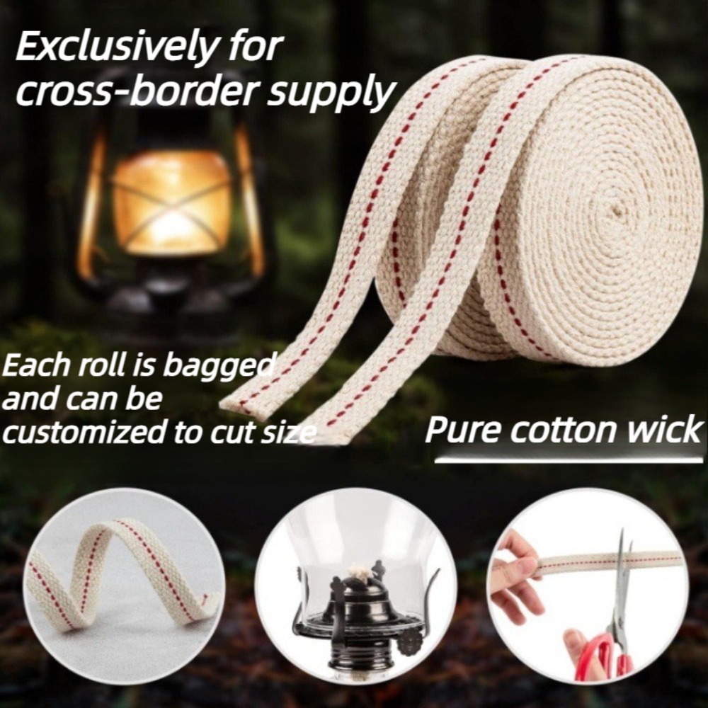 Düz Örgülü Pamuklu Mum Fitille - Candle Oil Supplies incelemesi ve fiyatı