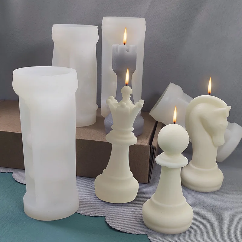 Satranç Taşı Mumları Silikon K - Candle. Queen incelemesi ve fiyatı