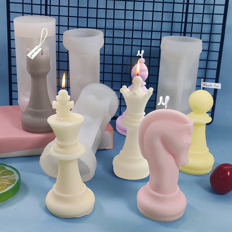 Satranç Taşı Mumları Silikon K - Candle. Queen incelemesi ve fiyatı