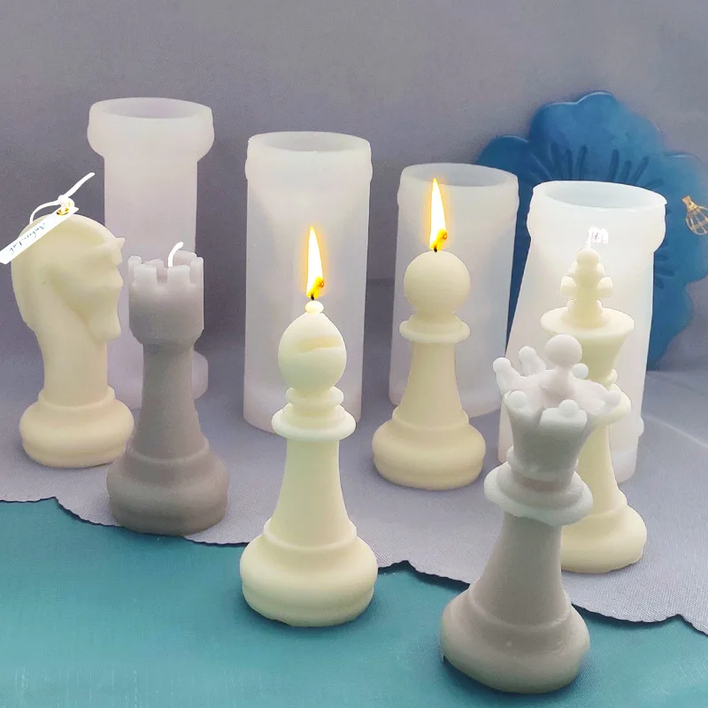 Satranç Taşı Mumları Silikon K - Candle. Queen incelemesi ve fiyatı