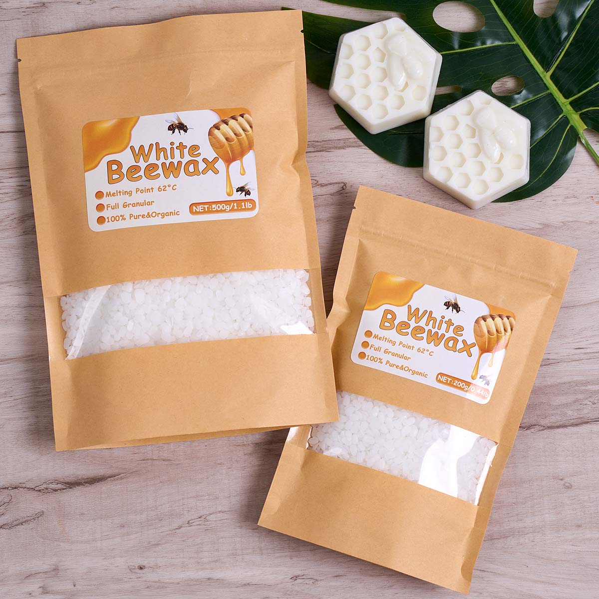 1000g Beyaz Balmumu DIY Mum Ya - Candle Supplies Beeswax incelemesi ve fiyatı