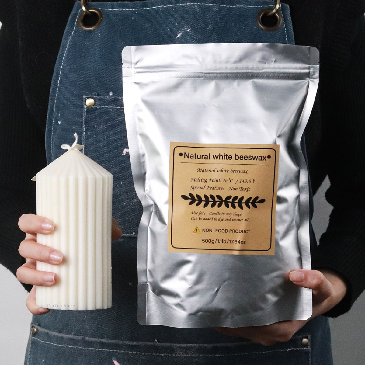 Beyaz Balmumu Saf Doğal Granül - Candle Supplies Beeswax incelemesi ve fiyatı