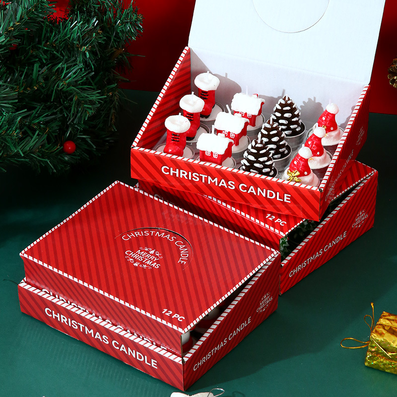 12 mumlar noel dekorasyon malz - Candle Oil Supplies incelemesi ve fiyatı