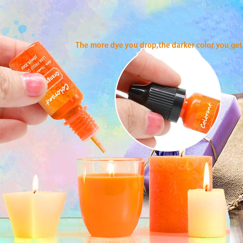 20 renk 10ml mum balmumu Pigme - Candle Supplies Beeswax incelemesi ve fiyatı