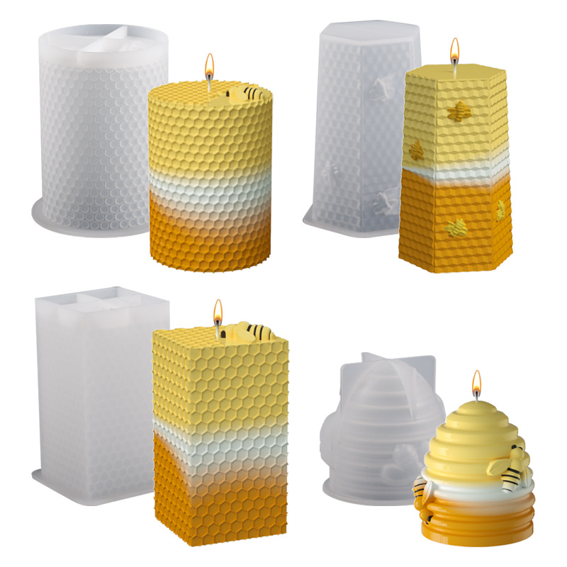 Mum silikon kalıp 3D arı petek - Candle Supplies Beeswax incelemesi ve fiyatı