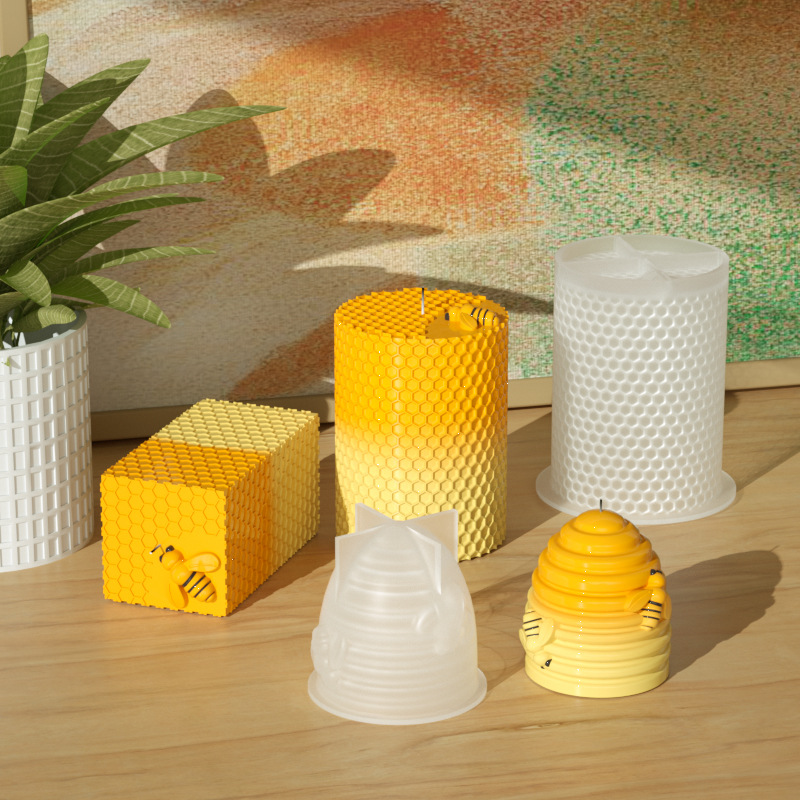 Mum silikon kalıp 3D arı petek - Candle Supplies Beeswax incelemesi ve fiyatı