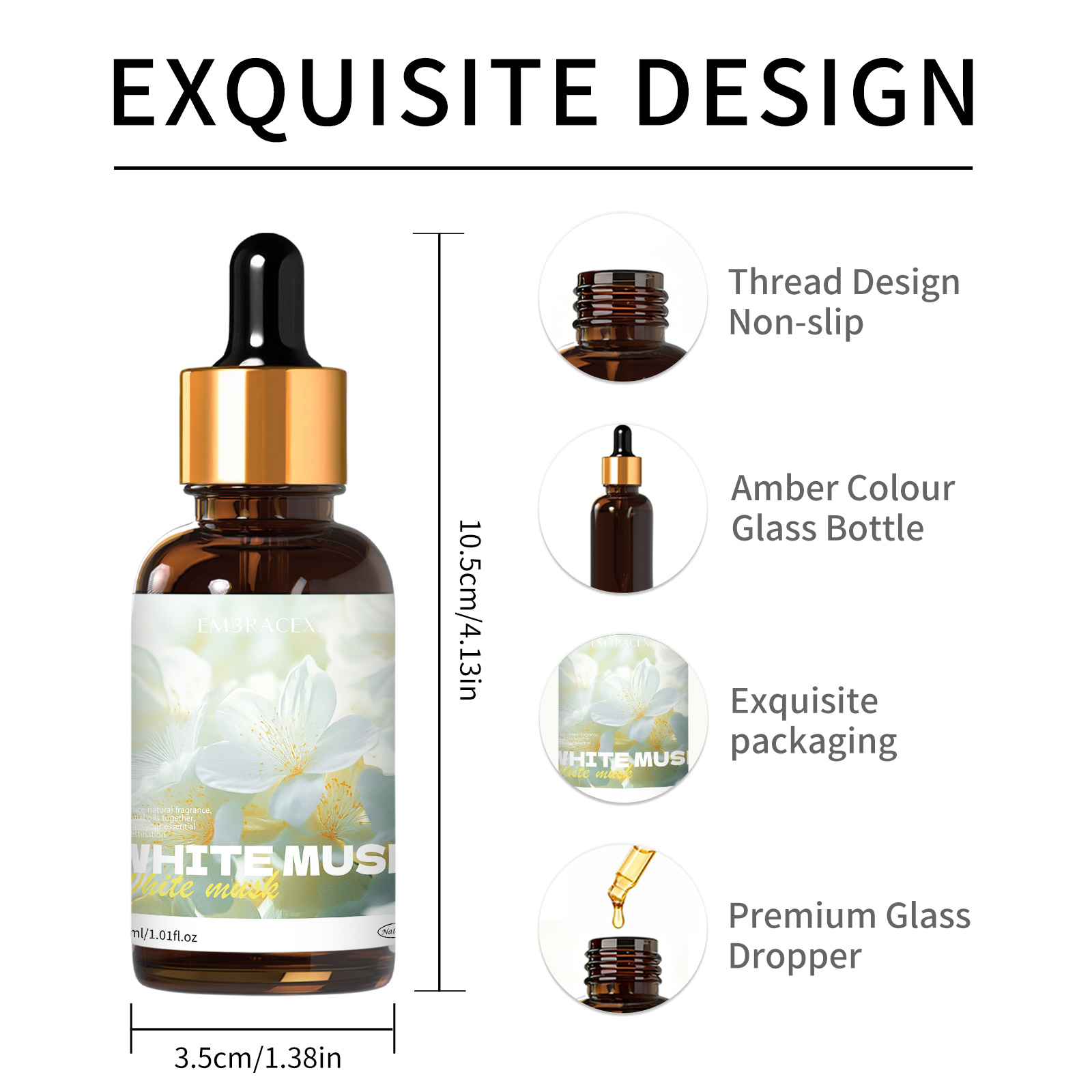30ml Beyaz Misk Esansiyel Yağı - Candle Oil Supplies incelemesi ve fiyatı