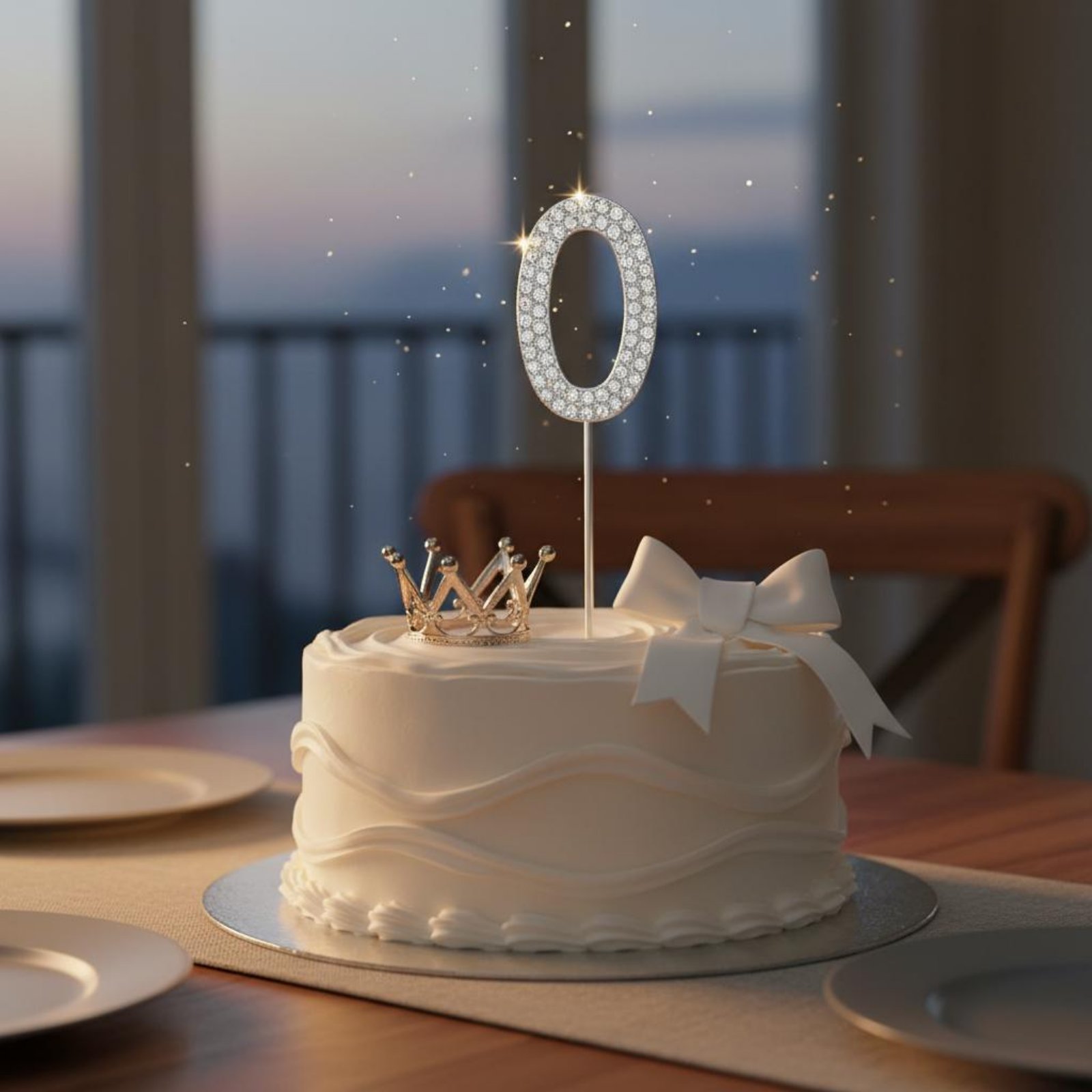 Kristal Taçlı Pasta Süsü Işılt - Candle. Queen incelemesi ve fiyatı
